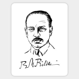 Rainer Maria Rilke Sticker